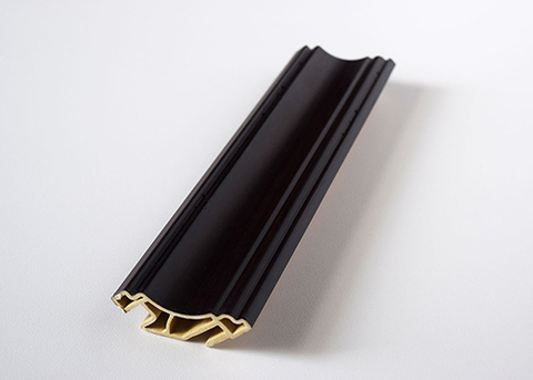 O canto superior do teto do Pvc perfila a guarnição impermeável do Pvc da junção da parede do Pvc 