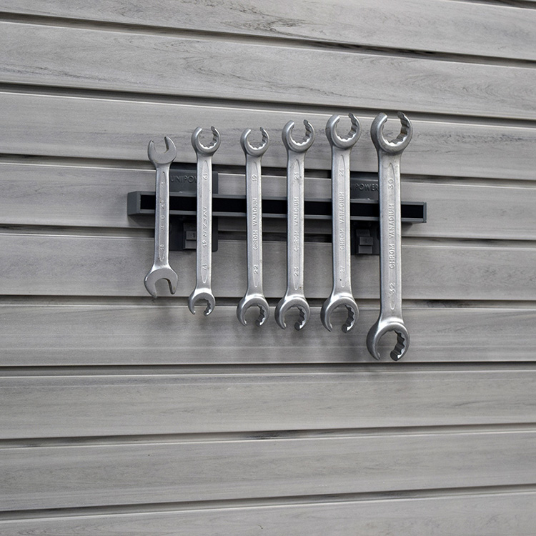 Economia de espaço do suporte magnético de aço carbono de 11 polegadas para armazenamento em garagem 