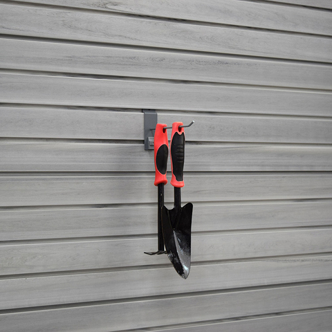 Acessórios de aço inoxidável de Chrome Slotwall do único fio do gancho da exposição de Slatwall