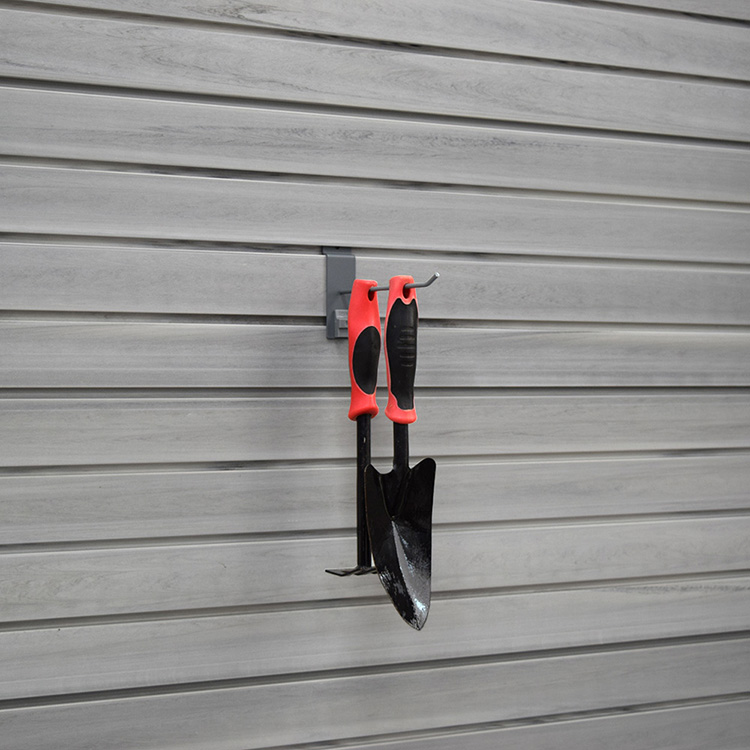 Acessórios de aço inoxidável de Chrome Slotwall do único fio do gancho da exposição de Slatwall