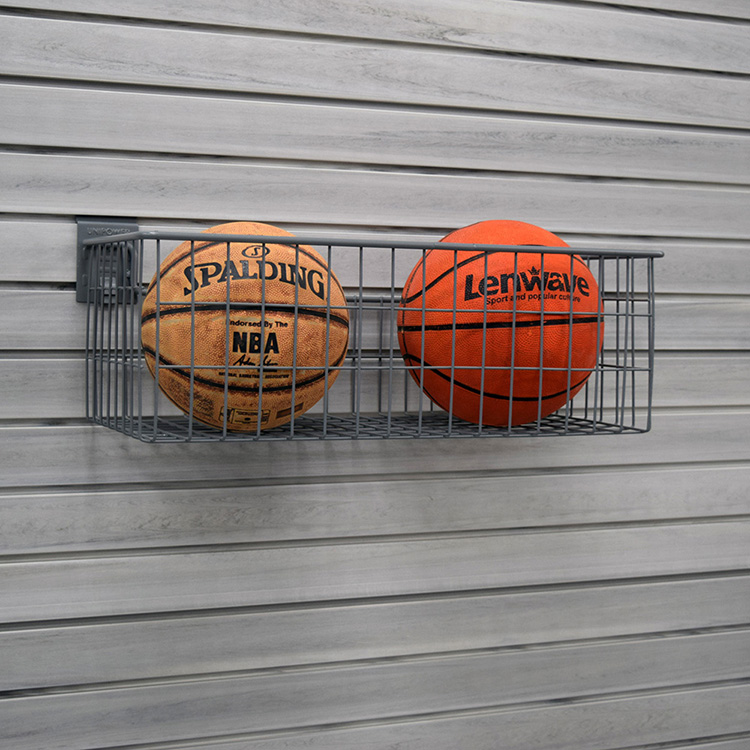 Cestas de armazenamento de arame de metal pesado para garagens