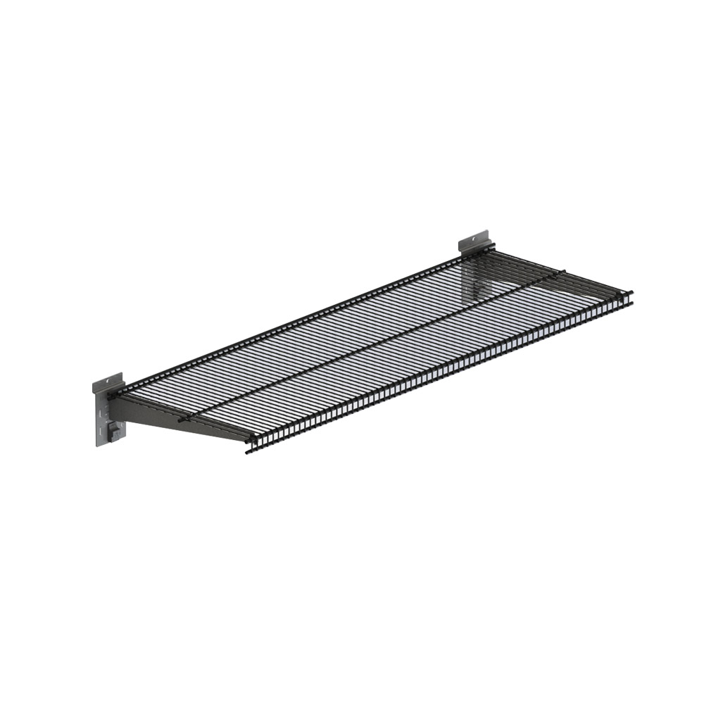 Prateleiras de Slatwall de PVC pesadas para displays de garagem