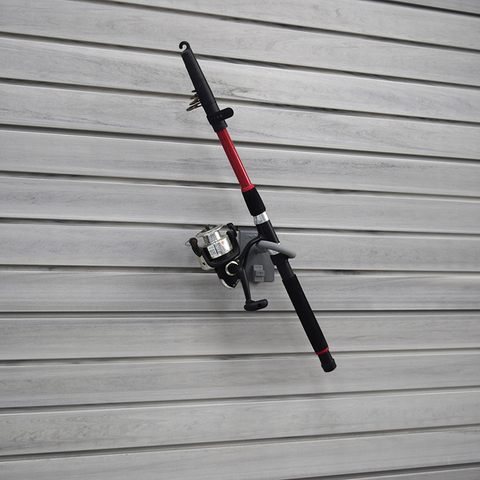 Organizador de metal vertical de alta qualidade, 1 suporte para vara de pesca 