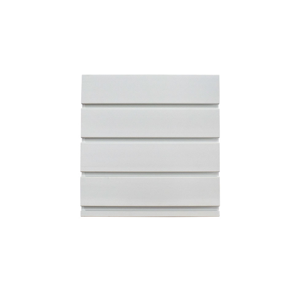 Pvc resistente Slatwall personalizado da garagem do painel do sistema de Slotwall do Slatboard da exposição